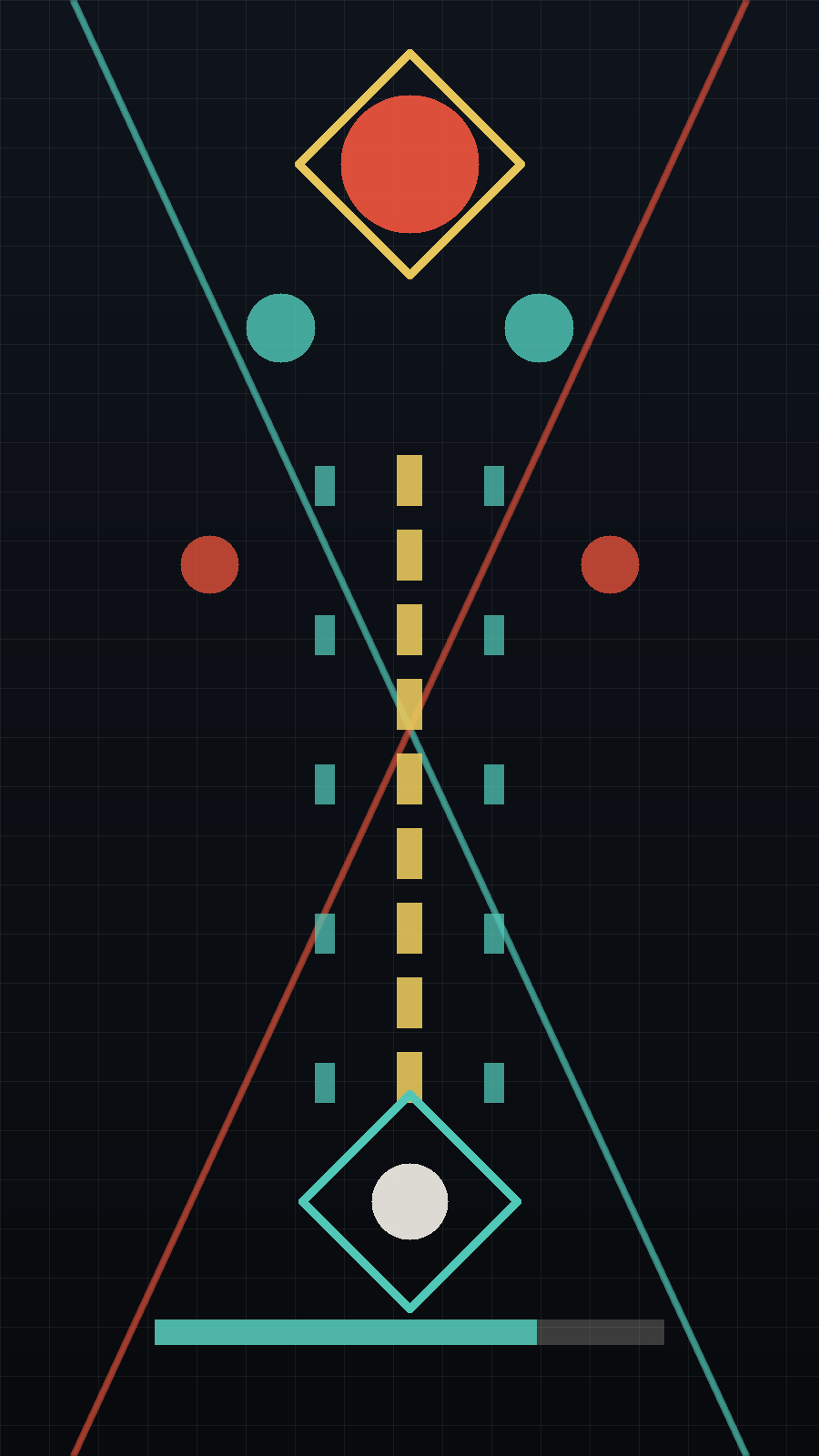 PROJECT : ARTIFACTのプレイ画面